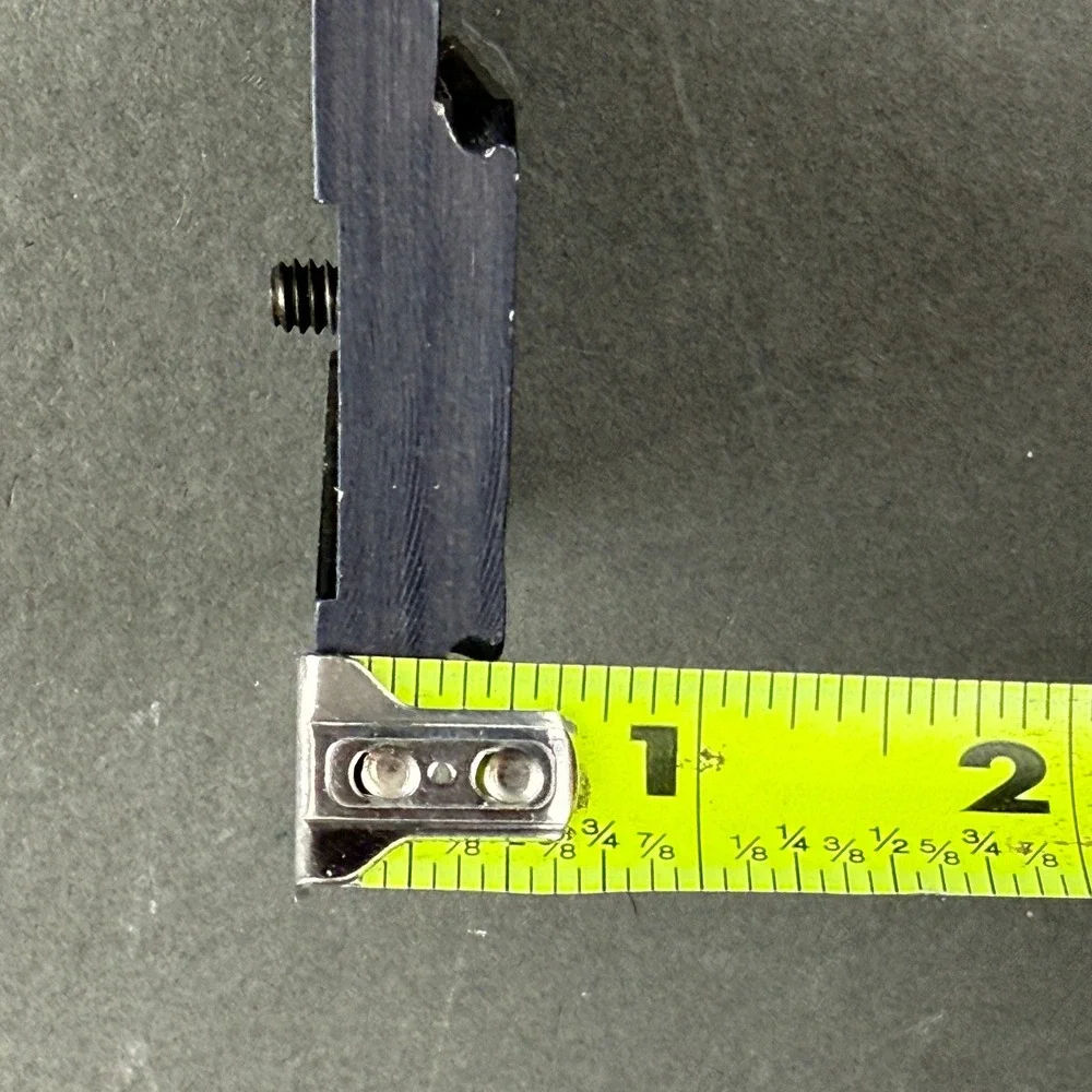 Vintage Large Camera Tripod Quick Release Plate 1/4-20 Screw